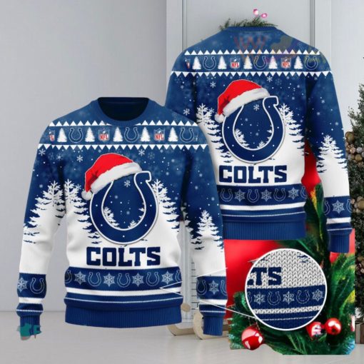 Indianapolis Colts 3D Ugly Christmas Sweater