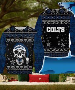 Indianapolis Colts Christmas Reindeer Fashionable All Over Print 3D Sweater For Fans Gift Christmas