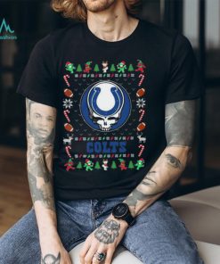 Indianapolis Colts Gratefull Dead Ugly Christmas Shirt, hoodie, sweater, long sleeve and tank top Indianapolis Colts Gratefull Dead Ugly Christmas Shirt