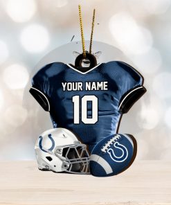 Indianapolis Colts NFL Sport Ornament Custom Name And Number