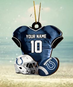 Indianapolis Colts NFL Sport Ornament Custom Name And Number