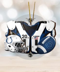 Indianapolis Colts NFL Sport Ornament Custom Your Name And Number