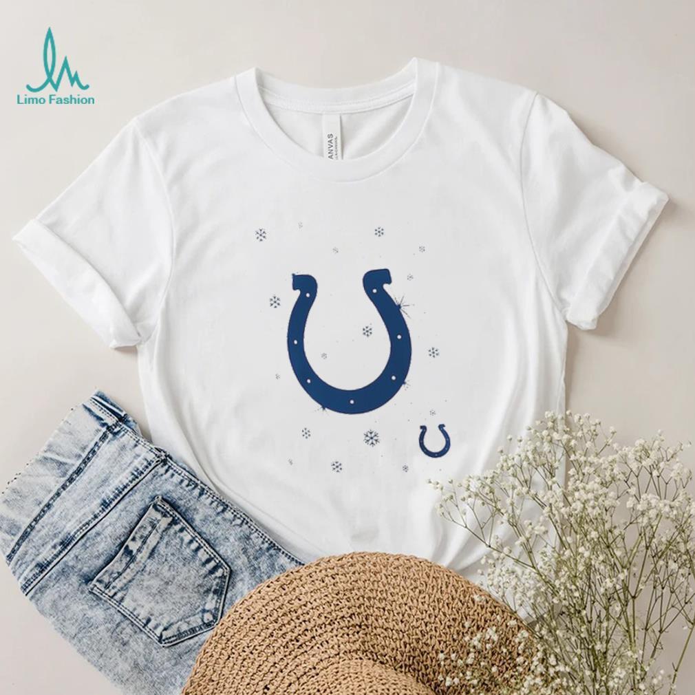 Indianapolis Colts Sparkle Christmas Graphic T Shirt Limotees