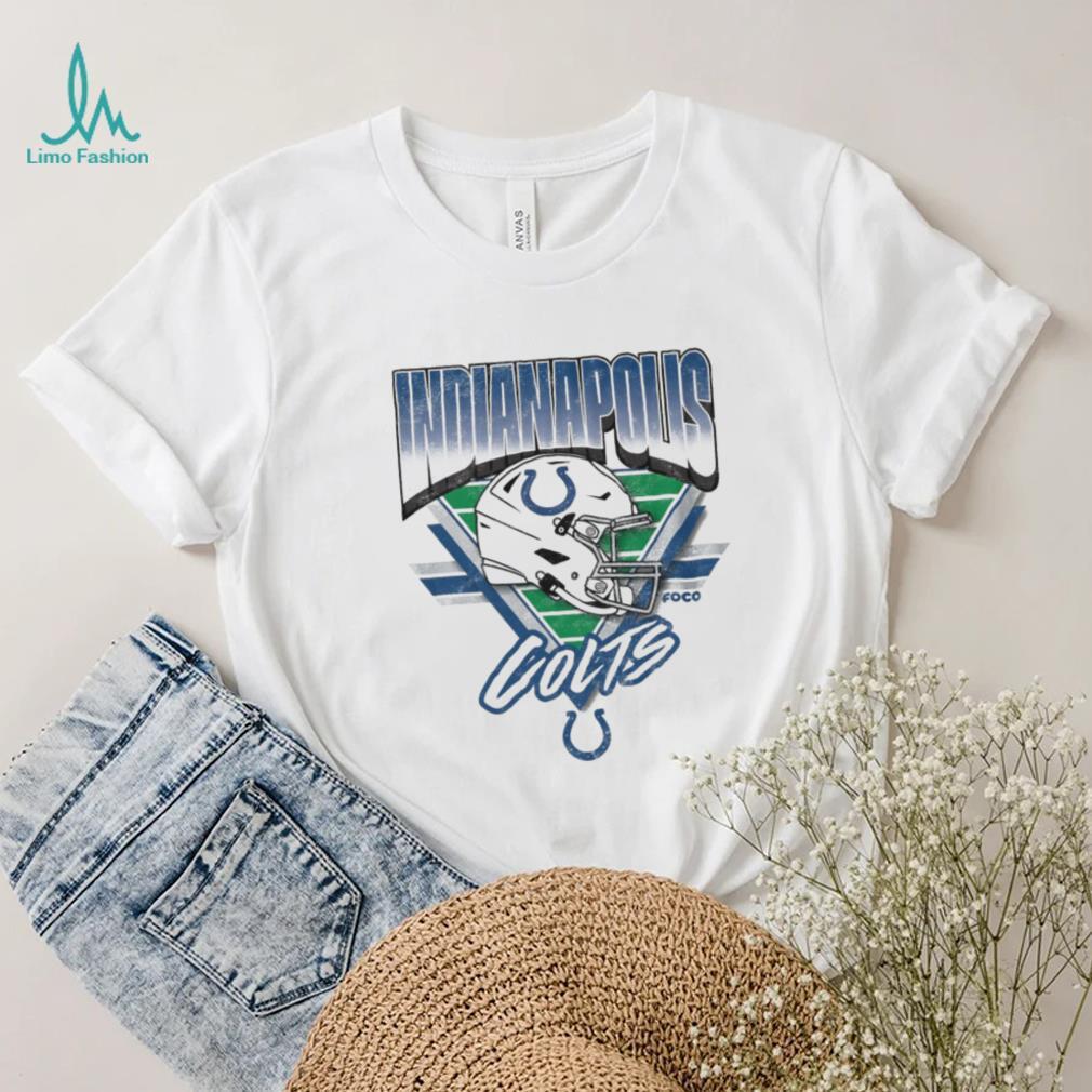 Indianapolis Colts White Triangle Vintage T Shirt Indianapolis Colts White Triangle Vintage T Shirt