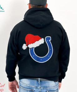 Indianapolis Colts logo Santa Hat Christmas 2023 Shirt