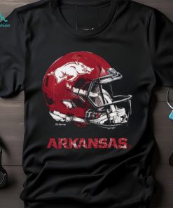 Infant Black Arkansas Razorbacks Dripping Helmet T Shirt