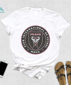 Inter Miami CF Mitchell & Ness White Crest T Shirt