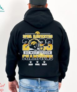 Iowa Hawkeyes 2023 B10 West Division Champions T shirt