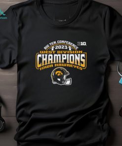 Iowa Hawkeyes Big Ten Champs 2023 Division Football Helmet T Shirt