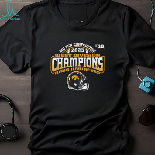 Iowa Hawkeyes Big Ten Champs 2023 Division Football Helmet T Shirt