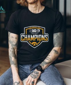 Iowa Hawkeyes Blue 84 Unisex 2023 Big Ten Women's Soccer Conference Tournament Champions Locker Room T Shirt