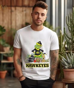 Iowa Hawkeyes Grinch and Max dog funny Christmas shirt