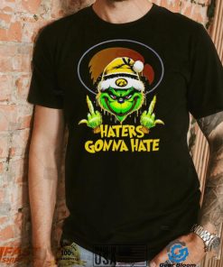Iowa Hawkeyes Grinch middle finger haters gonna hate shirt