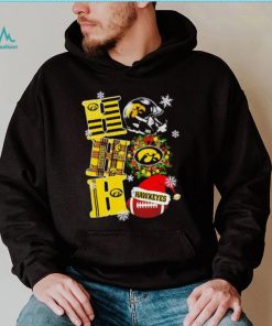 Iowa Hawkeyes NCAA ho ho ho Christmas shirt