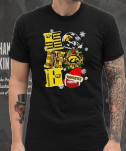 Iowa Hawkeyes NCAA ho ho ho Christmas shirt