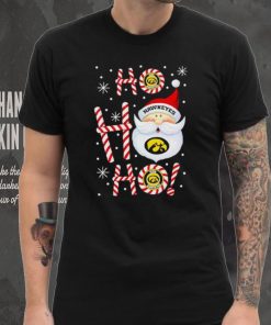 Iowa Hawkeyes Santa Claus ho ho ho shirt