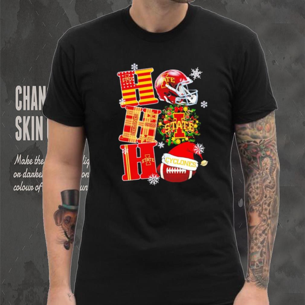 Iowa State Cyclones NCAA ho ho ho Christmas shirt Iowa State Cyclones NCAA ho ho ho Christmas shirt