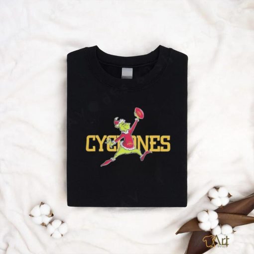 Iowa State Cyclones Santa Grinch Air Jordan Cyclones Rugby Christmas shirt