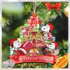 Iowa State Cyclones Snoopy Christmas NCAA Ornament