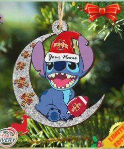 Iowa State Cyclones Stitch Christmas Ornament NCAA