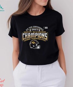 Iowa hawkeyes Football b1g west Division conference champions T shirt