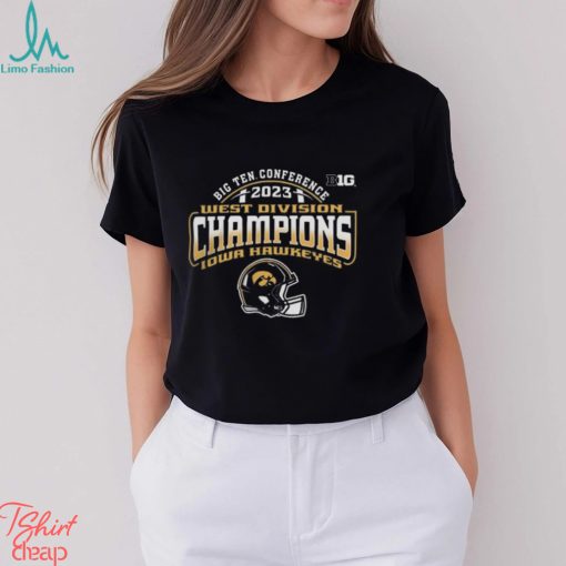 Iowa hawkeyes Football b1g west Division conference champions T shirt