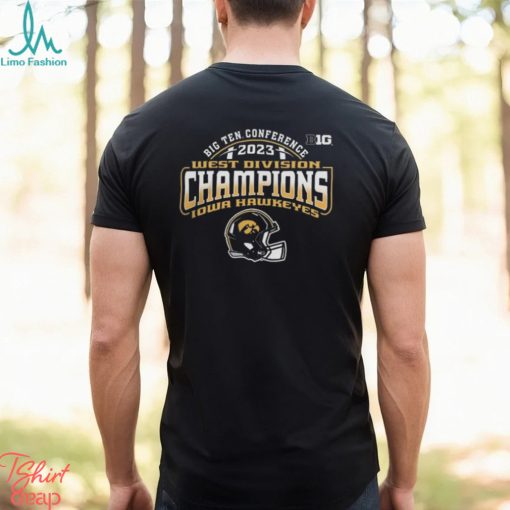 Iowa hawkeyes Football b1g west Division conference champions T shirt