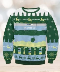 Ipa Du Nord Est Beer Ugly Sweater Christmas Gift For Men And Women