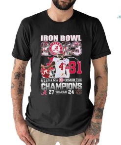 Iron Bowl 2023 4th And 31 Alabama Crimson Tide Champions Shirt