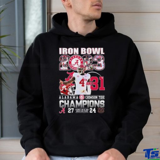 Iron Bowl 2023 4th And 31 Alabama Crimson Tide Champions Shirt