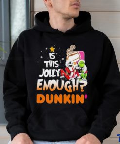 Is this jolly enough dunkin’ coffee symbol jack skellington grinch shirt