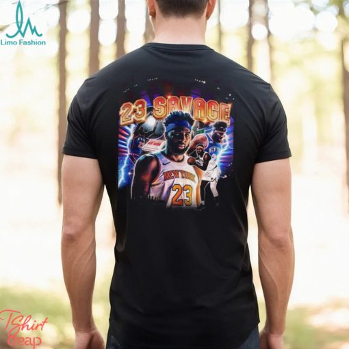 Isaiah Hartenstein Mitchell Robinson 23 Savage Shirt