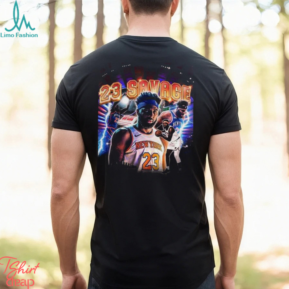 Isaiah Hartenstein Mitchell Robinson 23 Savage Shirt Isaiah Hartenstein Mitchell Robinson 23 Savage Shirt