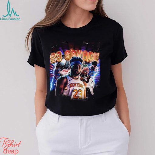 Isaiah Hartenstein Mitchell Robinson 23 Savage Shirt