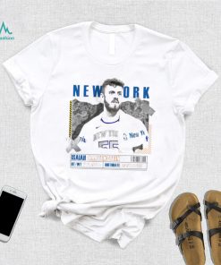 Isaiah Hartenstein number 55 New York Knicks basketball player paper poster shirt