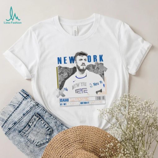 Isaiah Hartenstein number 55 New York Knicks basketball player paper poster shirt