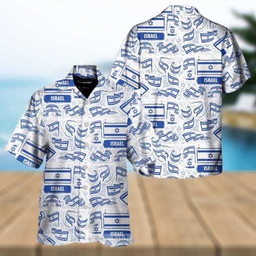 Israel Flag Hawaiian Shirt