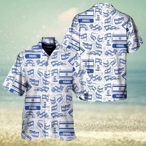 Israel Flag Hawaiian Shirt