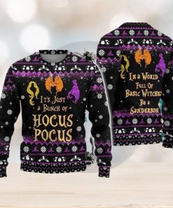 It’s Just A Bunch Of Witches Ugly Christmas Sweater