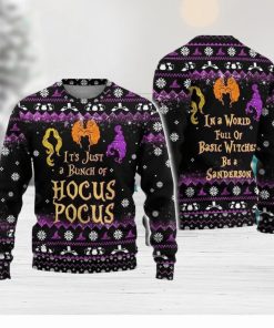 It’s Just A Bunch Of Witches Ugly Christmas Sweater