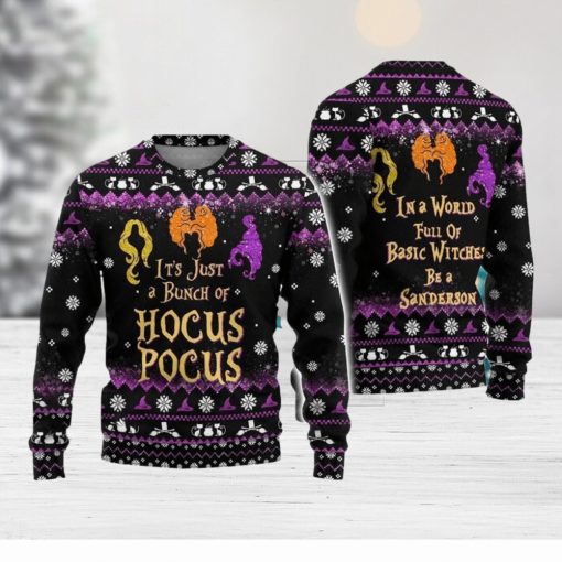 It’s Just A Bunch Of Witches Ugly Christmas Sweater