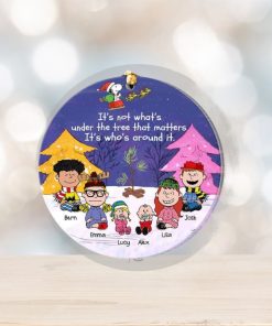 It’s Not What’s Under The Tree That Matters Ornament Christmas