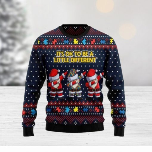 It’s Ok To Be A Little Different Ugly Christmas Sweater