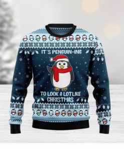 It’s Penguin ing Ugly Christmas Sweater