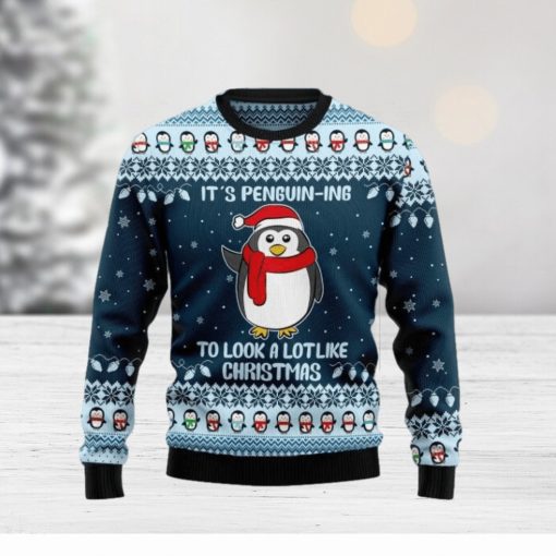 It’s Penguin ing Ugly Christmas Sweater