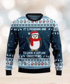 It’s Penguin ing Ugly Christmas Sweater