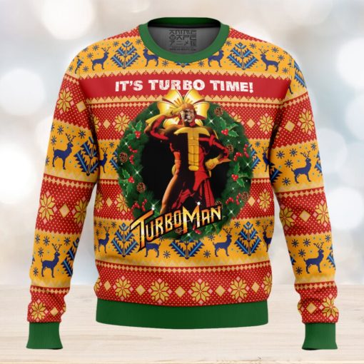 It’s Turbo Time Turbo Time Ugly Christmas Sweater