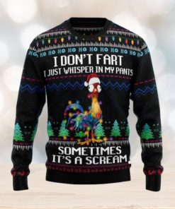 It‘s A Scream Chicken Ugly Christmas Sweater