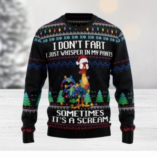 It‘s A Scream Chicken Ugly Christmas Sweater