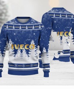 Iveco Logo Wearing Santa Hat Christmas Gift Ugly Christmas Sweater Christmas Gift Ideas